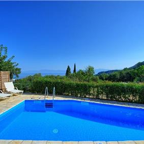 3 bedroom villa with pool & sea & mountain views, Episkepsi, sleeps 7